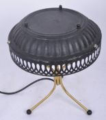 STEAMPUNK - HANDMADE GOTHIC-STYLE BLACK TABLE LAMP