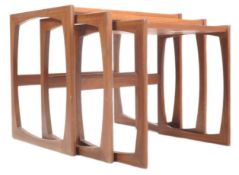 R BENNETT - G PLAN - QUADRILLE - RETRO 1970S NEST OF TABLES