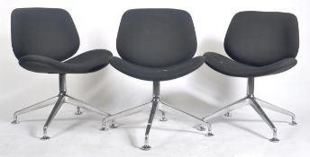 ORANGE BOX - SET OF THREE CONTEMPORARY LOUNGE CHAIRS