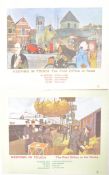 VINTAGE ADVERTISING - GPO - KEEPING IN TOUCH POSTERS