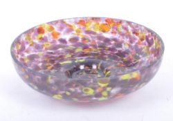 VINTAGE MID CENTURY ITALIAN TUTTI I FRUTTI GLASS BOWL DISH