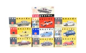 DIECAST - COLLECTION OF LLEDO VANGUARDS DIECAST MODEL CARS
