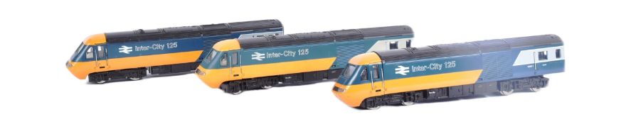 THREE VINTAGE HORNBY OO GAUGE MODEL RAILWAY TRAINSET INTER-CITY LOCOMOTIVE ENGINES