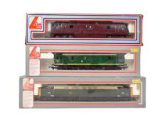 THREE LIMA OO GAUGE MODEL RAILWAY DIESEL LOCOMOTIVES