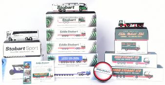 DIECAST - COLLECTION OF ATLAS EDITION EDDIE STOBART MODELS