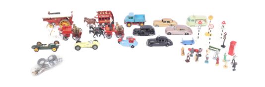 COLLECTION OF ASSORTED MATCHBOX DIECAST AND LEAD FIGURES