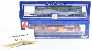 TWO LIMA OO GAUGE MODEL RAILWAY DIESEL LOCOMOTIVES