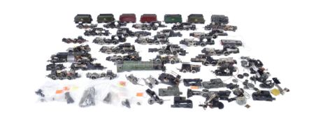 MODEL RAILWAY - COLLECTION OF OO GAUGE LOCOMOTIVE ENGINE SPARE PARTS