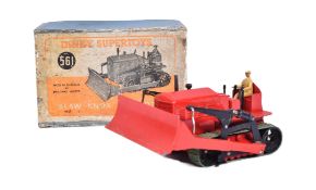 DINKY TOYS - VINTAGE DINKY TOYS NO 561 BLACK KNOX BULLDOZER