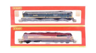 TWO HORNBY OO GAUGE MODEL RAILWAY TRAINSET LOCOMOTIVE