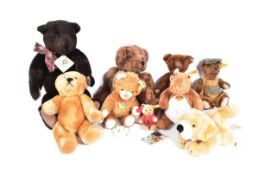 TEDDY BEARS - COLLECTION OF ASSORTED BEARS INCLUDING STEIFF