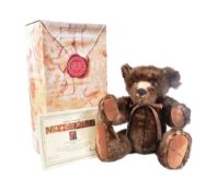 RUSS BERRIE - LIMITED EDITION RUSS BERRIE TEDDY BEAR ' EBBETS '