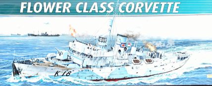VINTAGE REVELL PLASTIC MODEL KIT OF NAVAL INTEREST 1/72 SCALE