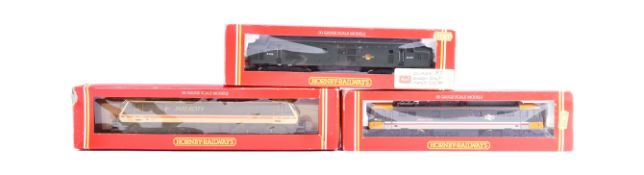 THREE HORNBY OO GAUGE MODEL RAILWAY TRAINSET LOCOMOTIVE