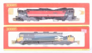 TWO HORNBY OO GAUGE MODEL RAILWAY TRAINSET LOCOMOTIVE