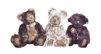 TEDDY BEARS - X3 ORIGINAL CHARLIE BEARS