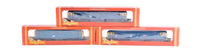 FOUR HORNBY OO GAUGE MODEL RAILWAY TRAINSET LOCOMOTIVE