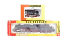 TWO FLEISCHMANN OO GAUGE MODEL RAILWAY TRAINSET LOCOMOTIVES