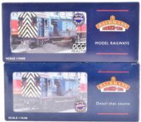 TWO VINTAGE BACHMANN BRANCH-LINE OO GAUGE MODEL RAILWAY LOCOMOTIVES