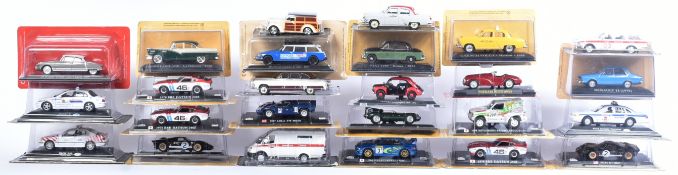 DIECAST - COLLECTION OF 1/43 SCALE DIECAST MODEL POLICE CARS