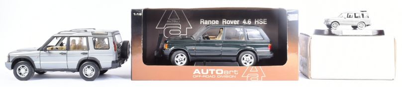DIECAST - X3 LAND ROVER / RANGER ROVER DIECAST MODELS
