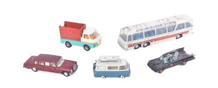 DIECAST - COLLECTION OF X5 VINTAGE DIECAST MODELS