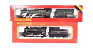 TWO HORNBY OO GAUGE MODEL RAILWAY DIESEL TRAINSET LOCOMOTIVE ENGINE