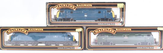 MODEL RAILWAY - X3 PALITOY MAINLINE DIESEL LOCOMOTIVE ENGINES