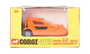 DIECAST - VINTAGE CORGI WHIZZWHEELS DIECAST RELIANT BOND BUG