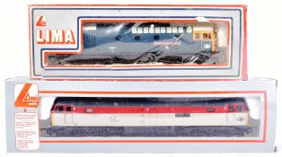 TWO LIMA OO GAUGE MODEL RAILWAY DIESEL LOCOMOTIVES