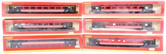 COLLECTION OF ASSORTED HORNBY OO GAUGE MODEL RAILWAY VIRGIN COACHES