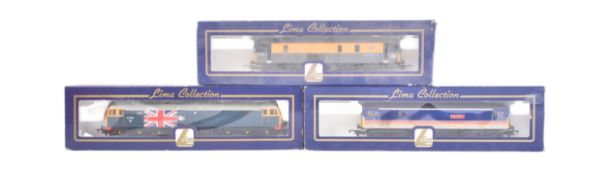 THREE LIMA OO GAUGE MODEL RAILWAY DIESEL TRAINSET LOCOMOTIVE