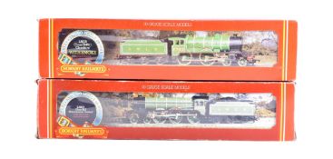 TWO VINTAGE HORNBY OO GAUGE MODEL RAILWAY TRAINSET LOCOMOTIVES