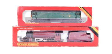 TWO HORNBY OO GAUGE MODEL RAILWAY TRAINSET LOCOMOTIVE