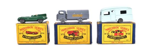 MOKO LESNEY - X3 VINTAGE MATCHBOX DIECAST MODELS