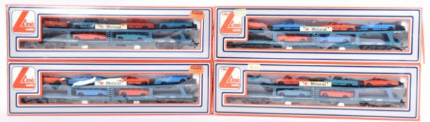 COLLECTION OF FOUR LIMA OO GAUGE MODEL RAILWAY ROLLING STOCK MOTORAIL