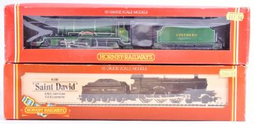 TWO VINTAGE HORNBY OO GAUGE MODEL RAILWAY TRAINSET LOCOMOTIVE