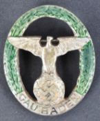 WWII SECOND WORLD WAR GERMAN GAU BADEN PARTY BADGE