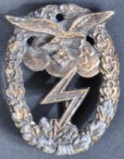 WWII SECOND WORLD WAR GERMAN LUFTWAFFE GROUND ASSAULT BADGE