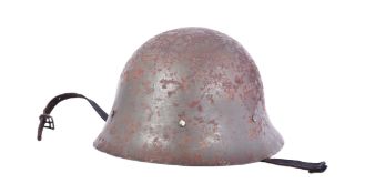 WWII SECOND WORLD WAR JAPANESE CIVIL DEFENCE HELMET