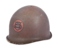 WWII SECOND WORLD WAR US M1 ' TANK DESTROYER ' HELMET