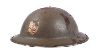 WWII SECOND WORLD WAR BRITISH ARMY MK II HELMET