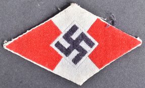 ORIGINAL WWII SECOND WORLD WAR GERMAN HITLER YOUTH CLOTH PATCH