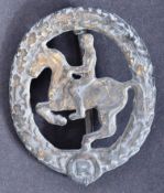 WWII SECOND WORLD WAR GERMAN HORSEMAN'S BADGE