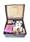 WWII SECOND WORLD WAR GERMAN AIR RAID POLICE FIRST AID TIN
