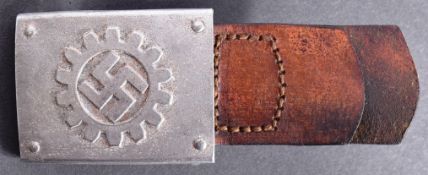 WWII SECOND WORLD WAR GERMAN LABOUR FRONT BELT BUCKLE