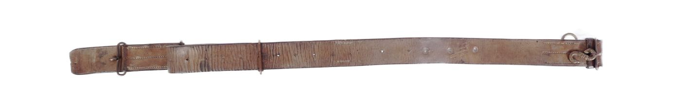 WWI FIRST WORLD WAR CANADIAN EXPEDITIONARY FORCE LEATHER BELT