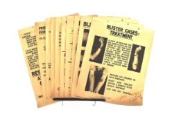 WWII HOME OFFICE ARP AIR RAID PRECAUTIONS POSTERS