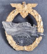 WWII SECOND WORLD WAR GERMAN KRIEGSMARINE S-BOAT BADGE
