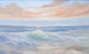 JAMES WHEELER - 20TH CENTURY OIL ON CANVAS PAINTING